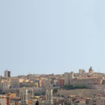 Cagliari skyline from the port